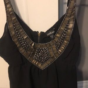 Bebe jeweled top